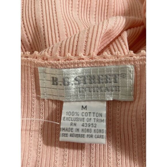 B.G. Street Intimate Coming on Soft 100% Cotton Pajama Set PJ Womens Medium 3122 - Picture 4 of 11